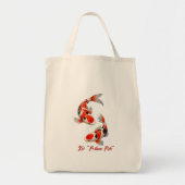 Koi "Fortune Fish" Tote Bag (Voorkant)