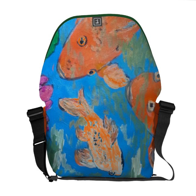 Koi gerekend tot Lotus Messenger Bag (Achterkant Open)
