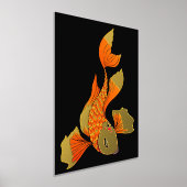 Koi Gold Fish Folie Afdrukken (Laagn)