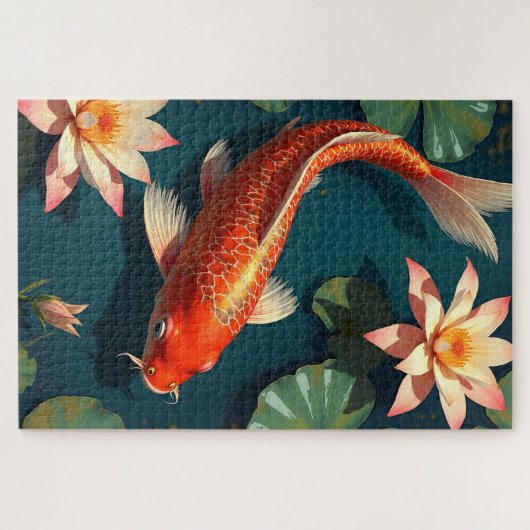 Koi Gold Legpuzzel (Horizontaal)