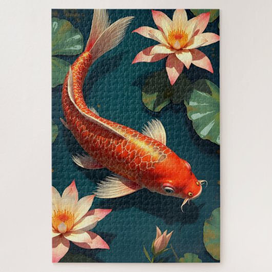 Koi Gold Legpuzzel (Verticaal)