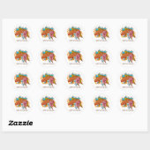 Koi Goudvis Thuis Sticker Enveloppeel Aziatisch (Vel)