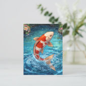KOI GRAPICK DESIGN BRIEFKAART (Staand voorkant)