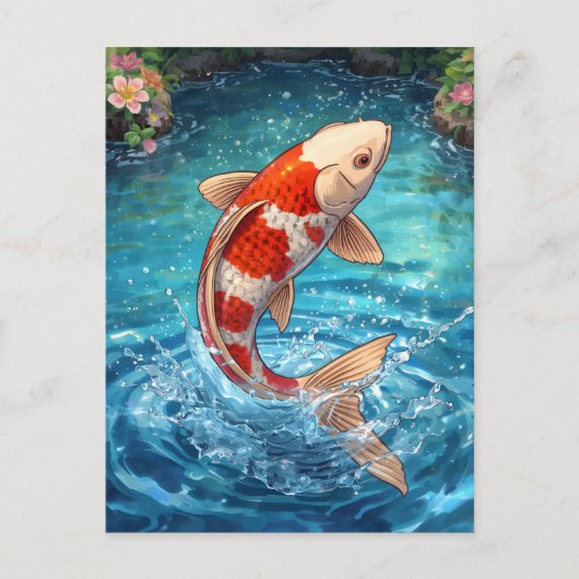 KOI GRAPICK DESIGN BRIEFKAART (Voorkant)