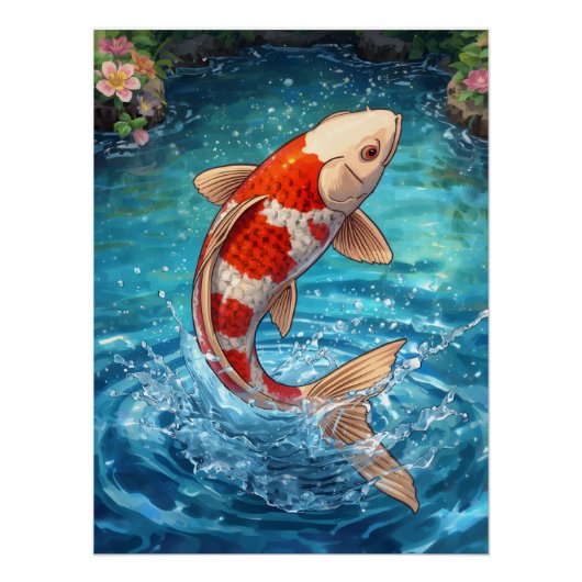 KOI GRAPICK DESIGN PERFECT POSTER (Voorkant)