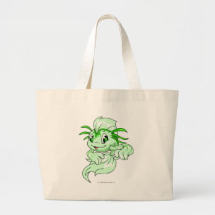 Koi Green Grote Tote Bag