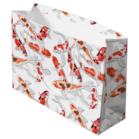 Koi Groot Cadeauzakje (Achterkant Gekanteld)