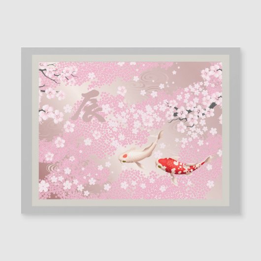 Koi Harmony: Een nieuwjaarsbloesem 2024 (Voorkant)