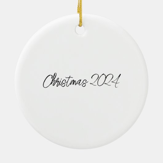 Koi Harmony: hartvormige kerst Keramisch Ornament (Achterkant)