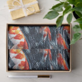 koi heeft ontwerpdocument tissuepapier (Geschenk)