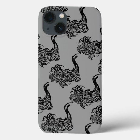 Koi i iPad Mini Case (Achterkant)