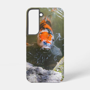 Koi in een vijver samsung galaxy hoesje