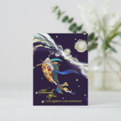 Koi in Universe Fantasy Design Dank u Briefkaart (Staand voorkant)
