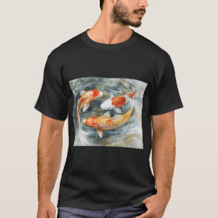 Koi in vijver t-shirt