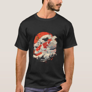 Koi Japanse Koi Karper Vis Nishikigoi Vis Aziatisc T-shirt