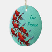 Koi Japanse Oriëntaalse Vis Keramisch Ornament (Rechts)