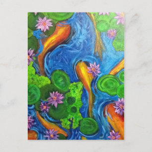 Koi Joy II Briefkaart