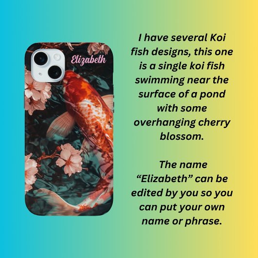 Koi-karper Case-Mate iPhone Case