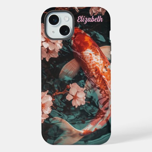 Koi-karper iPhone Hoesje (Achterkant)