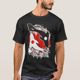 Koi Karper Japanse Nishikigoi Vis Voor Visfokker T-shirt