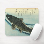 Koi (karper) - Japanse visafdruk van Hiroshige Muismat (Met muis)