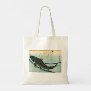 Koi (karper) - Japanse visafdruk van Hiroshige Tote Bag