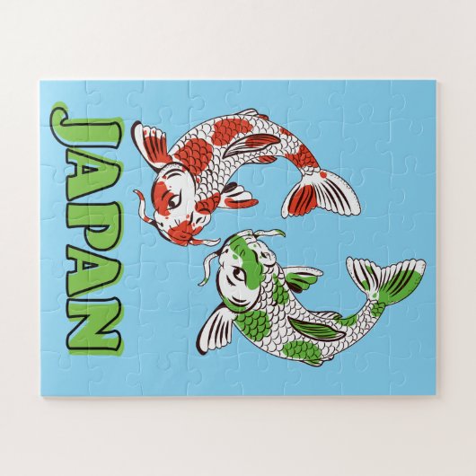 Koi Karper Legpuzzel (Horizontaal)