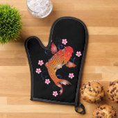 Koi karper ovenwant (Top down)