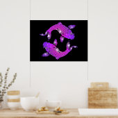 Koi-karper Poster (Keuken)