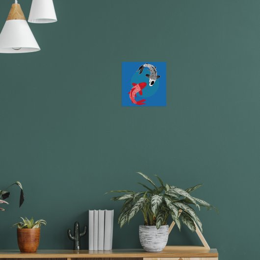 Koi Karper Poster (Woonkamer 1)