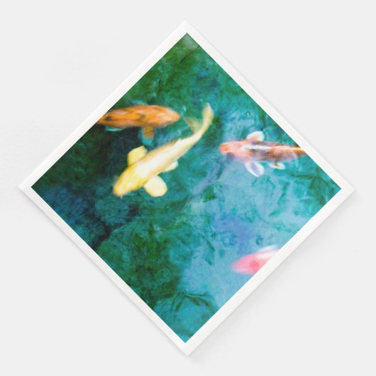 Koi Karper Servet (Hoek)