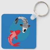 Koi Karper Sleutelhanger (Achterkant)