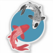 Koi Karper Sticker (Voorkant)