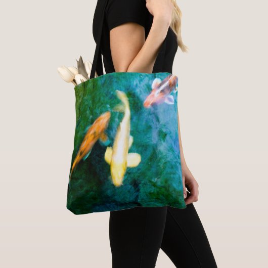Koi Karper Tote Bag (Dichtbij)