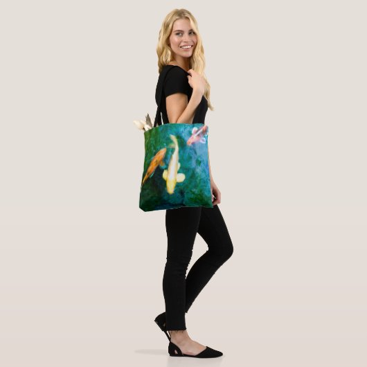 Koi Karper Tote Bag (Op model)