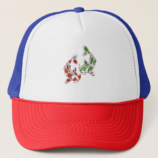 Koi Karper Trucker Pet (Voorkant)