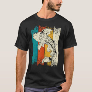 Koi Karper Vintage Koi Vis T-shirt