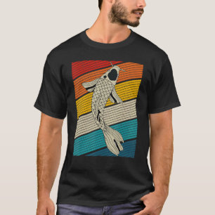Koi Karper Vintage Nishikigoi Japan Vijver Japanse T-shirt
