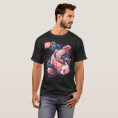 koi karper vis aquarel t-shirt (Voorkant volledig)