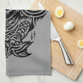 Koi keukenhanddoeken (Quarter Fold)