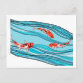 KOI KOI KOI-BRIEFKAART BRIEFKAART (Voorkant)