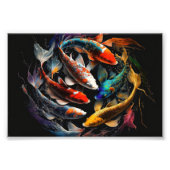 Koi, Koi Vis, Kunstdruk, Poster (Voorkant)