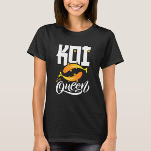 Koi Koningin Japans Koi Karper Nishikigoi Vis T-shirt