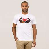 koi-liefde t-shirt (Voorkant volledig)