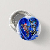 Koi Love Button (Voorkant /achterkant)