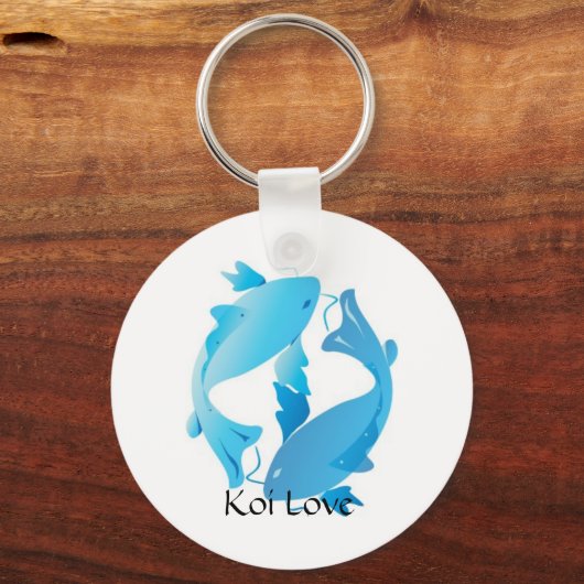 Koi Love Sleutelhanger (Voorkant)