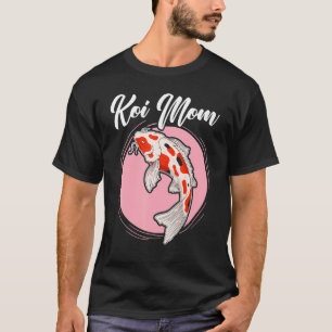 Koi Mam Japanse Koi Carp Nishikigoi Fish Mothers T-shirt