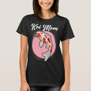 Koi Mam Japanse Koi Carp Nishikigoi Fish Mothers T-shirt