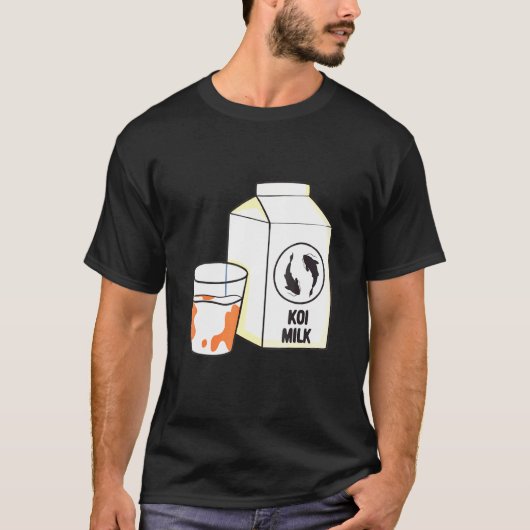 Koi Melk Koi Vis T-shirt (Voorkant)