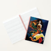 Koi Mermaid en Dragon Notitieboek (Binnen)